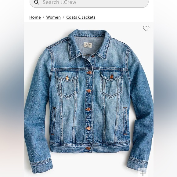 J crew Jean jacket - Picture 6 of 6